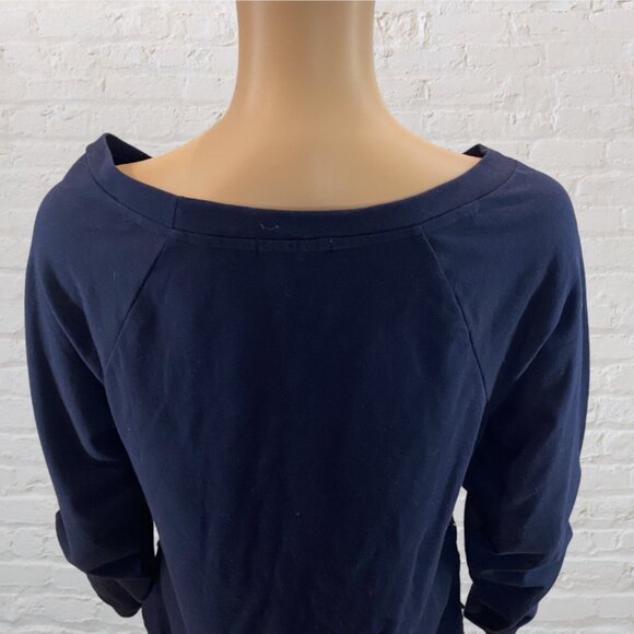 KUT FROM KLOTH -- Pullover Top, Cuffed Sleeves and Hem, Round Neck, Decor Fabric - Picture 8 of 16